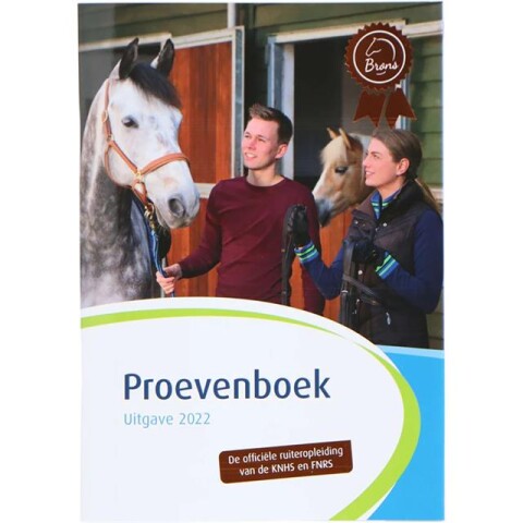 Proevenboek knhs leer paardrijden met plezier brons 640x640 266393